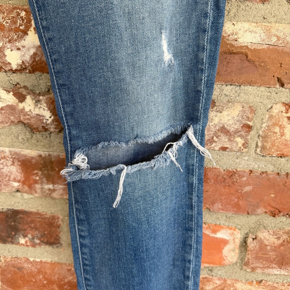 MOTHER‎ Looker Crop High Waist Skinny Jeans 26 Snipping Stones - Picture 6 of 13